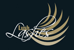 BLACK logo lush lashes